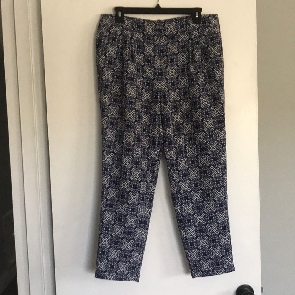 J.crew patterned pants